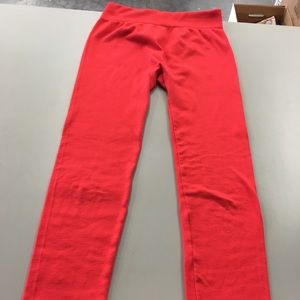 Soft thick fleece leggings. Barely worn